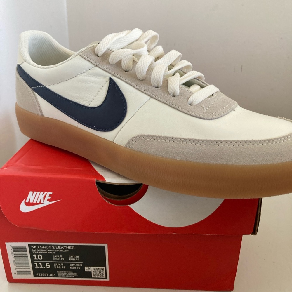 Nike Killshot 2 Leather Sneakers - White and Navy
